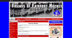 Desktop Screenshot of fairporthockey.org